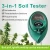 Import New 3in1 Plant Earth Soil PH Moisture Light Soil Meter Sunlight Tester for garden from China