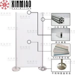 New aluminum 8 way upright extrusion quick wall for trade show exhibition