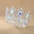 Import New Baroque Ruby Crystal Beauty Pageant Round Crown Bride Headdress Womens Hair Accessories from China