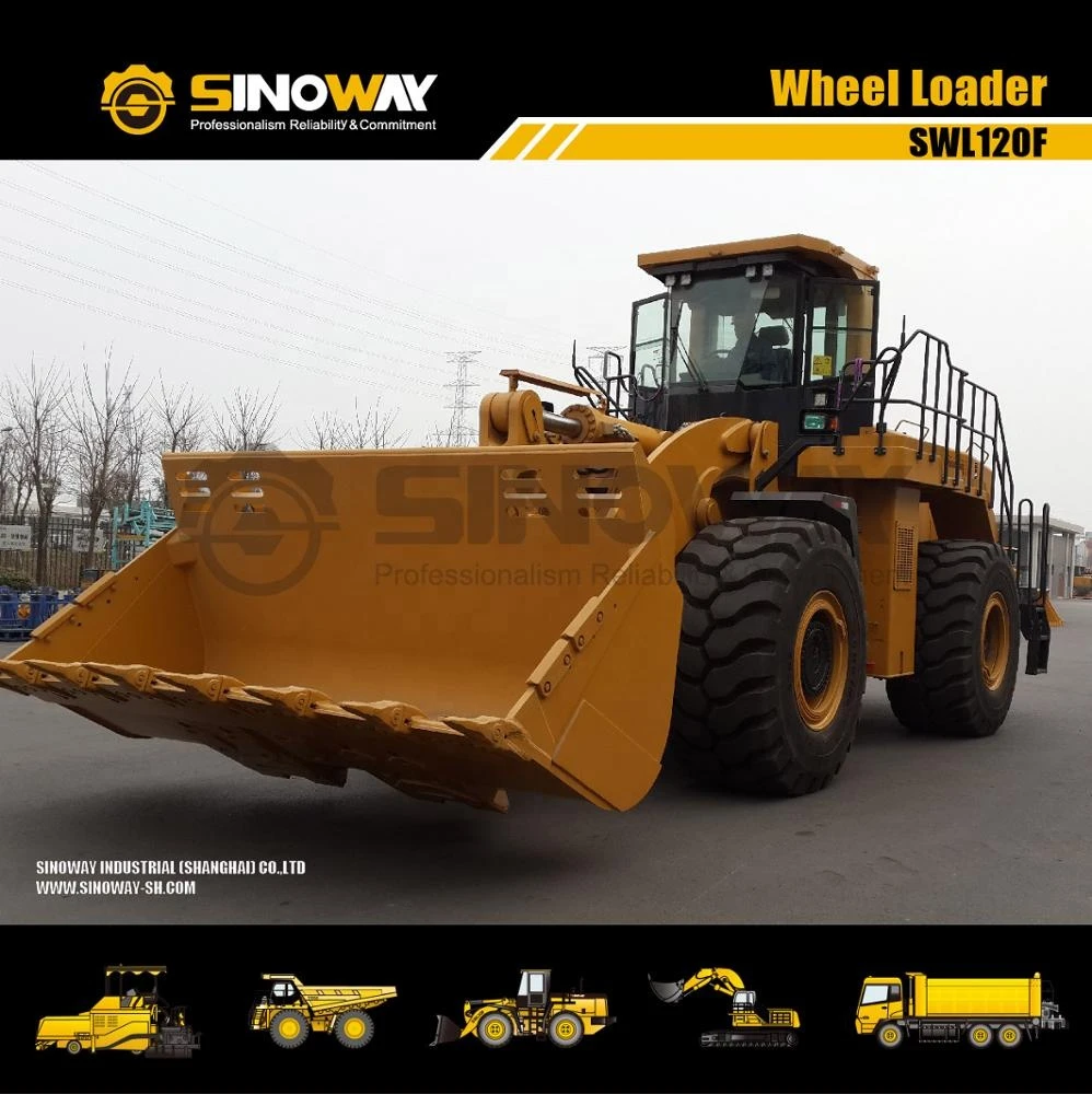 New condition 51ton mining wheel loader for mine and quarry
