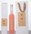 Import new creative spot frosted red wine bottle frosted 500ml straight barrel bottle self brewed empty wine bottle from China