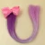 Import New design hair bows with colorized wig and alligator clip for girls popular hair accessories from China