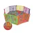 Import New design play pen baby plastic  fence playpen from China