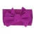 Import New design pure color lovely baby wide hairband children girls bow headband from China