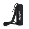 New design thermal neoprene retractable water bottle cooler bag/adjustable shoulder strap water bottle holder