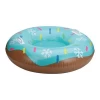 New Fashion Design Heavy Duty PVC Kids Inflatable Donuts Snow Sleigh Tube Sled With Handles