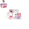 New kids makeup set pretend play make up cosmetic toys dresser table toy with handle