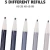 Import New pencil set including HB 2B 4B 6B 8B student children 3.0mm Mechanical Pencil drawing use from China