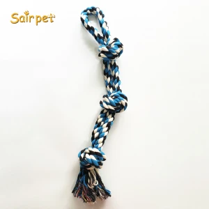 New Pet Toy Hand-woven Cotton Rope Bite-resistant Molar Training Dog Toy