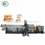 New promotion HS TSE-65B pet food dog treat processing machine