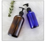 New sale 250ml 500ml clear  frost Glass Pump Body Lotion glass Bottle spray bottle