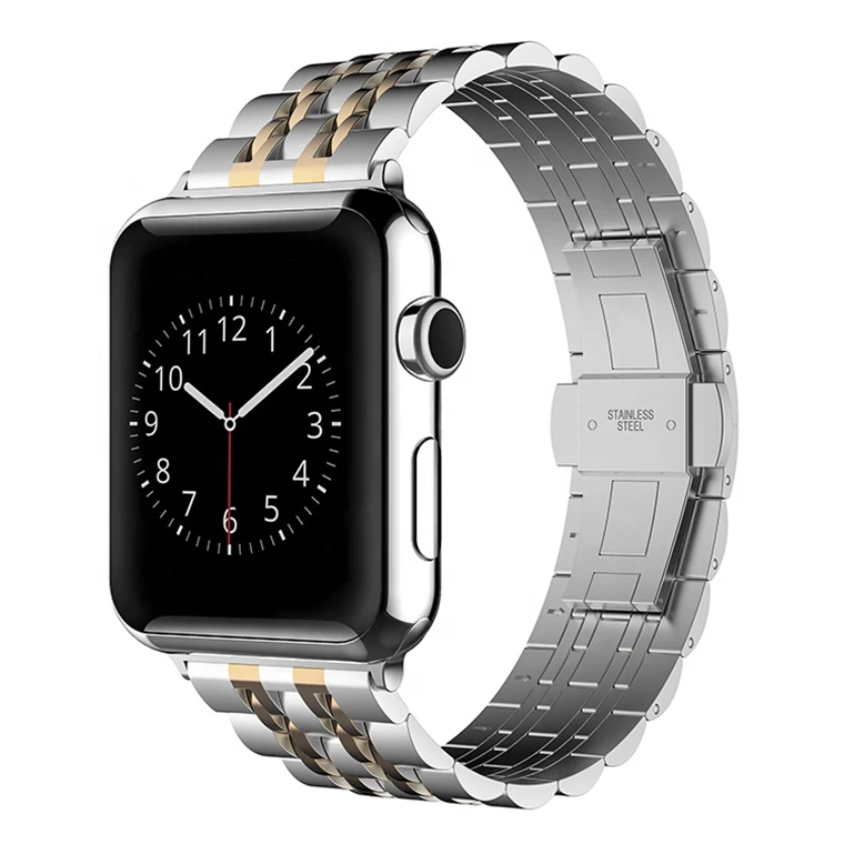 New Style 42mm Replacement Cowboy Smart Watch Band Stainless Steel Watch Bands