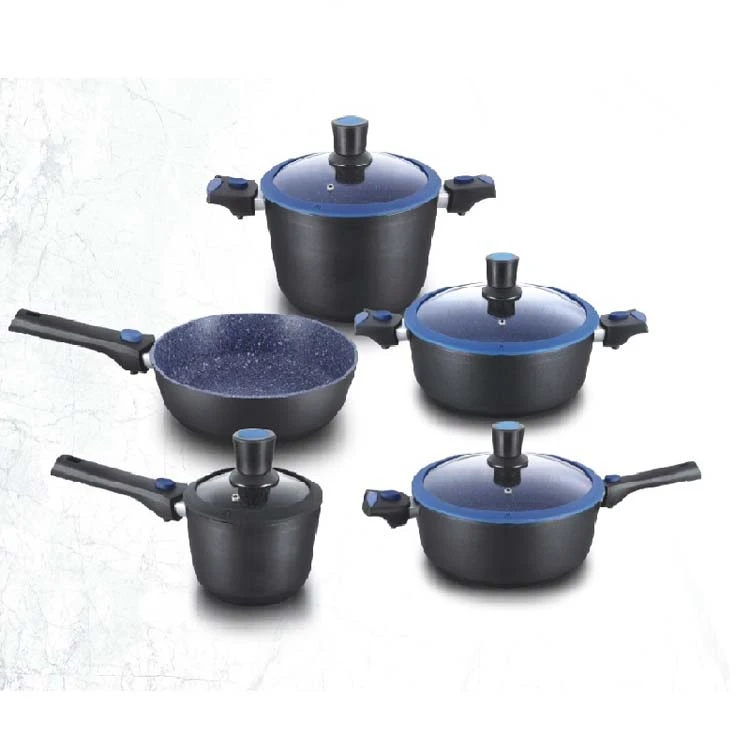 New Style Cheap Price Ceramic Non Stick Cookware Set Cooking Pot