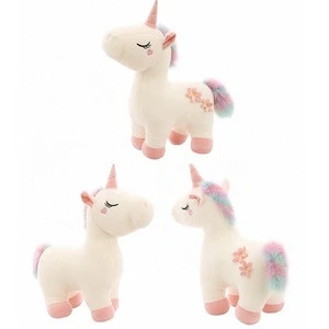 New Wholesale Big Size cute Plush Gift Stuffed Animal Unicorn For Kid toys