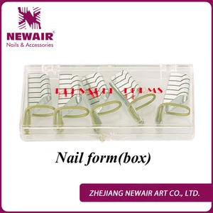 Newair Professional 500 pcs gel Reusable Nail Forms(box)