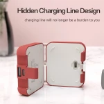 Newest Handbag Design powerbank 4000mah Creative Back Clamp Battery Charger Portable Charger Fashion Multi-Purpose Charger
