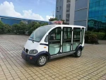 Newest model 6 seater Electric Vehicle Police Patrol Car with competitive price