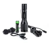 Nextorch T5G hunting flashlight set White &amp; Green color hunting torch set 2 colors combo long range rechargeable