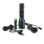 Nextorch T5G hunting flashlight set White & Green color hunting torch set 2 colors combo long range rechargeable