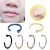 Import Nickel Free Body Piercing Jewelry Nose rings Hoop Nose Piercing Jewelry from China