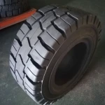Non-marking forklift solid tire 23x9-10
