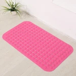 Non-Slip machine washable plastic bathroom floor mat for bangladesh