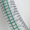 Non-toxic Flexible Transparent PVC Pipe Spring PVC Hose Pipe/ PVC Spiral Steel Wire Reinforced Hose Clear With Lines