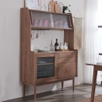 Nordic solid wood sideboard