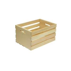 Novel design photo studio practical natural pine prop sturdy solid wood crate box