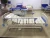 Import Nursing supplies multi-functional icu medical manual four cranks three function hydraulic hospital bed from China
