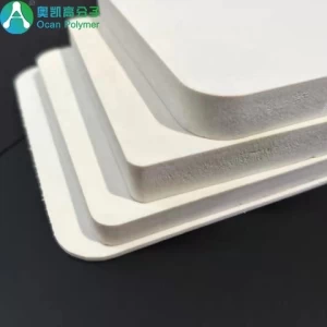 OCAN 10mm thickness custom density 4*8 PVC foam board