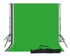OEM chromakey green screen solid color muslin background for photography