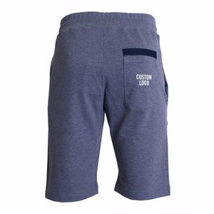 OEM Custom Printed Workout Boys Fleece Short Heavy Weight Gents Cotton Shorts