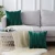 Import Oem Custom Square Throw Pillow Case Sofa Seat Velvet Solid Color Cushion Cover from China