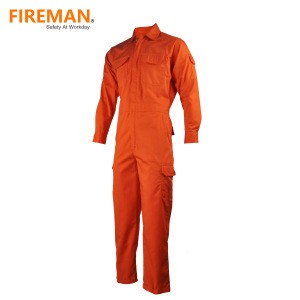 OEM engineering uniform flame and fire retardant workwear oil and gas offshore coverall