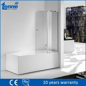 OEM service available 6mm tempered glass bath shower screen