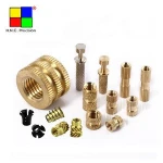 OEM Service Precision M6 Blind Insert Nuts, Plastic Insert Nut Brass, Threaded Insert, Valve Caps