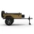 Import Off road trailer small mini car camping trailer recreational vehicle RV travel trailer from China