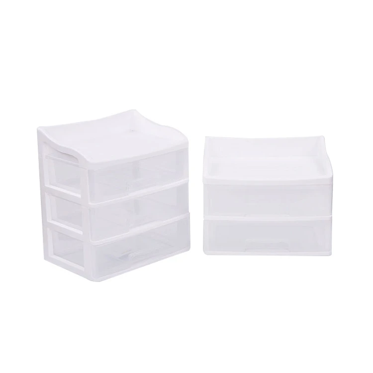 Office Use PP Material 2-3 drawers small file box storage