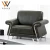 Import office waiting room visitor reception sofa company Sitting Negotiate rest area leather sofa from China