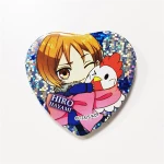 Offset Print CustomTin Metal Pin Button Badge