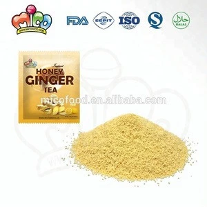 Original flavor honey crystals drink ginger tea