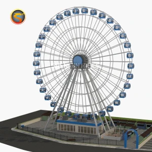 Other Amusement Park Rides Classic 46m Ferris Wheel Kids Rides Park Ferris Wheel