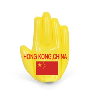 outdoor advertising display gift pvc one finger inflatable hand