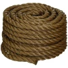 Outdoor application natural fiber exit jute cord 5mm twisted rope handle
