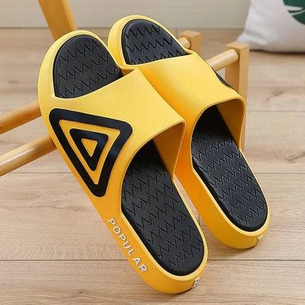 Outdoor fashion summer beach PVC slippers mens non-slip sandals slippers