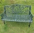 Import Outdoor furniture garden bench cast aluminium garden Patio bench from China