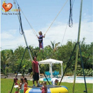 Outdoor Games Gymnastic Bungee Trampoline Jumping for Sale for Adults