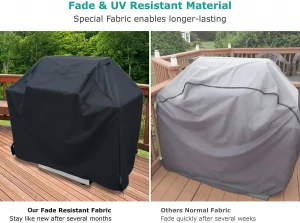 Outdoor Heavy Duty Waterproof Barbecue UV and Fade Resistant Material Grill Cover