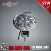 oval 27w cree led machine work light, led construction light, off road vehicle light_SM-6027-RXA